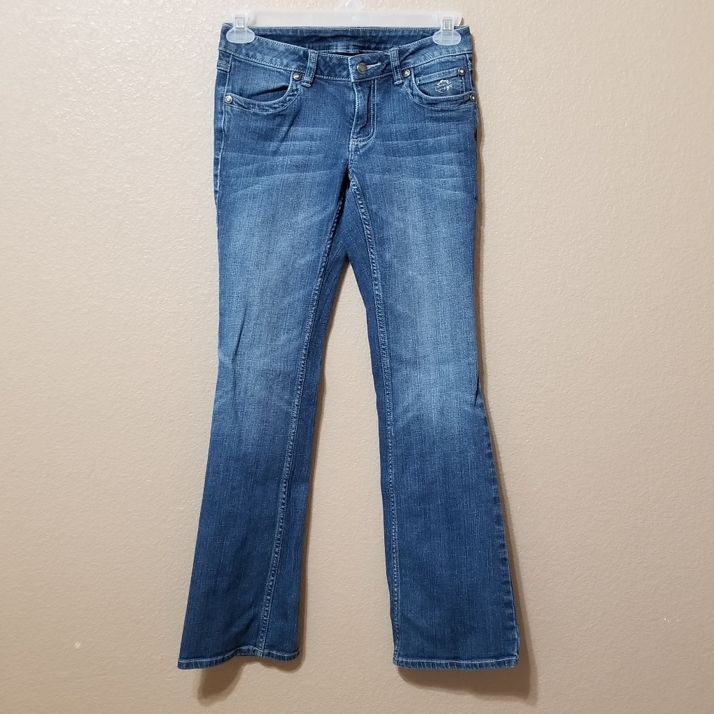 Harley Davidson's Medium Wash Jeans Sz 2